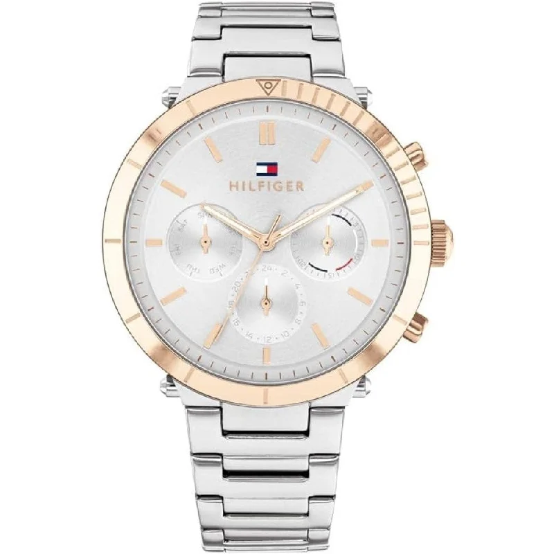 Tommy Hilfiger 1782348  Women's Quartz Stainless Steel and Mesh Bracelet Casual Watch Color  Grey