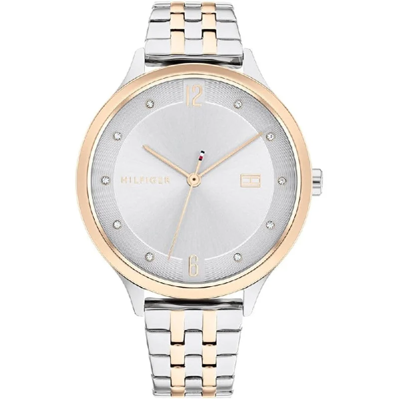 Tommy Hilfiger  1782434 Women's Quartz Stainless Steel and Link Bracelet Watch Color Silver