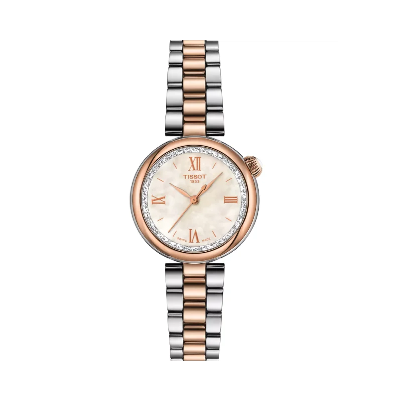 Tissot Women's Stainless Steel & Rose IP Quartz Watch T152.010.22.118.00