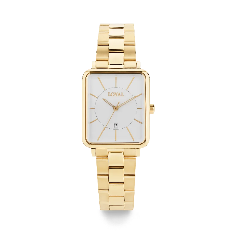 Loyal Academy Women's 26.50mm Gold Quartz Watch