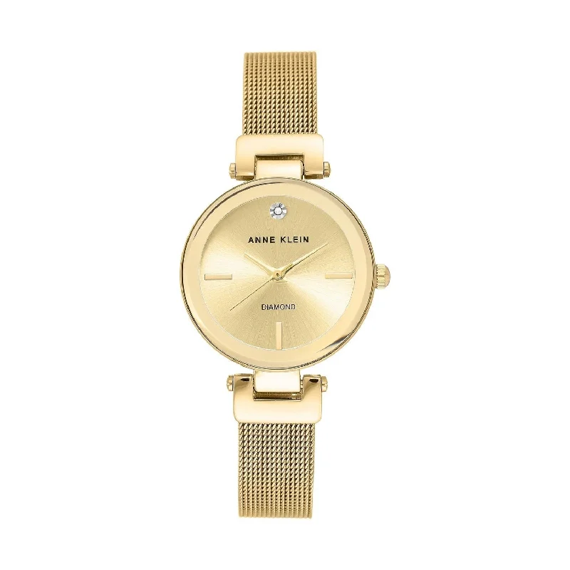 Anne Klein AK/3034CHGB Ladies Watch