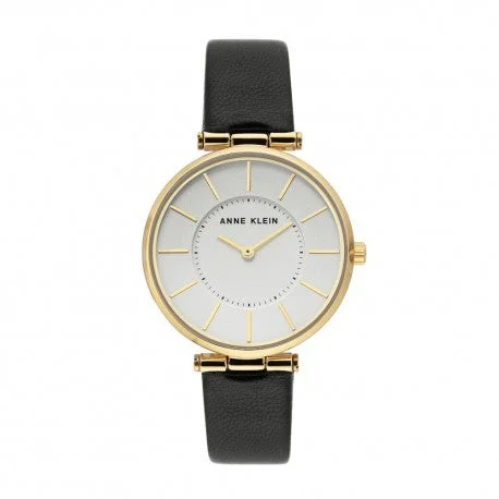 Anne Klein AK/3696SVBK Ladies Watch