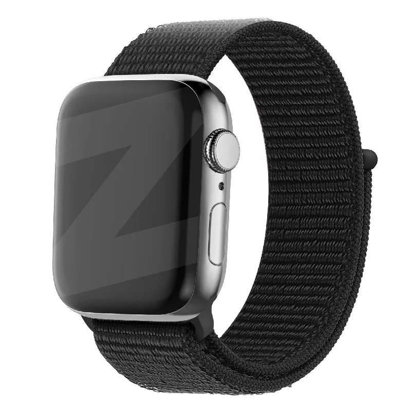 Bandz Apple Watch Nylon Strap 'Classic' (Black)