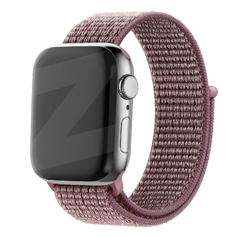 Bandz Apple Watch Nylon Strap 'Classic' (Purple Smoke)