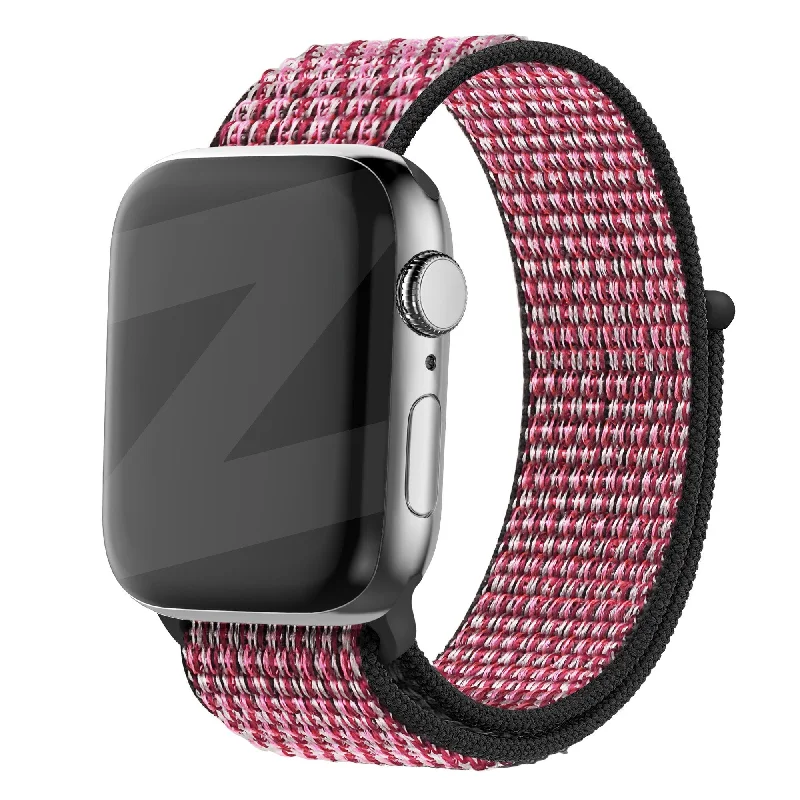 Bandz Apple Watch Nylon Strap 'Classic' (True Berry)