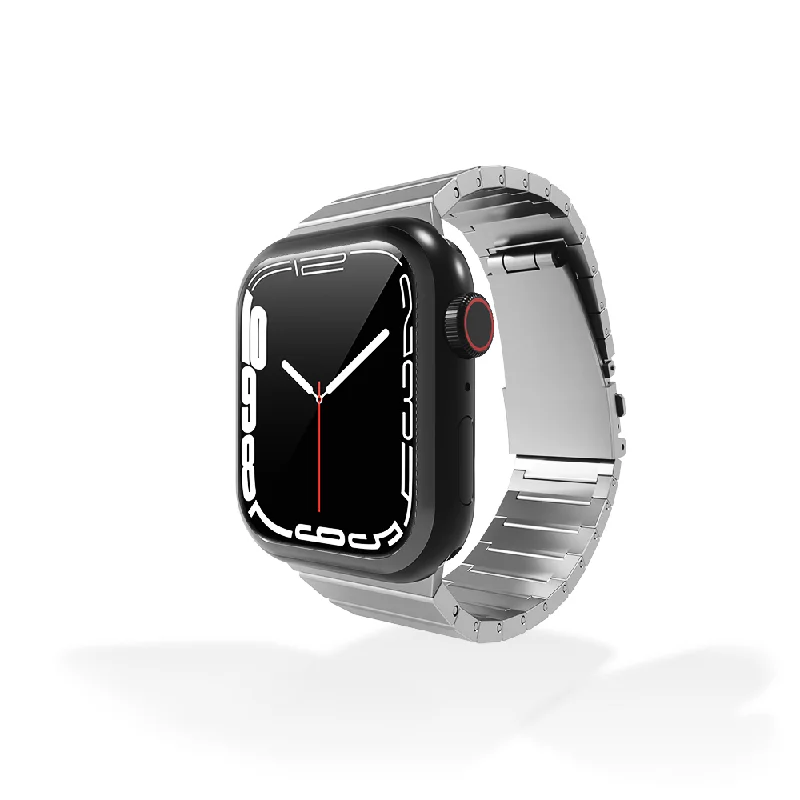 Apple Watch Premium Titanium Strap (Silver)