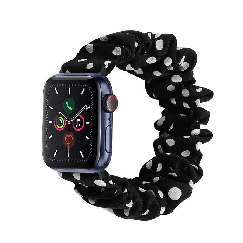 Apple Watch Scrunchie Strap (Dotted)