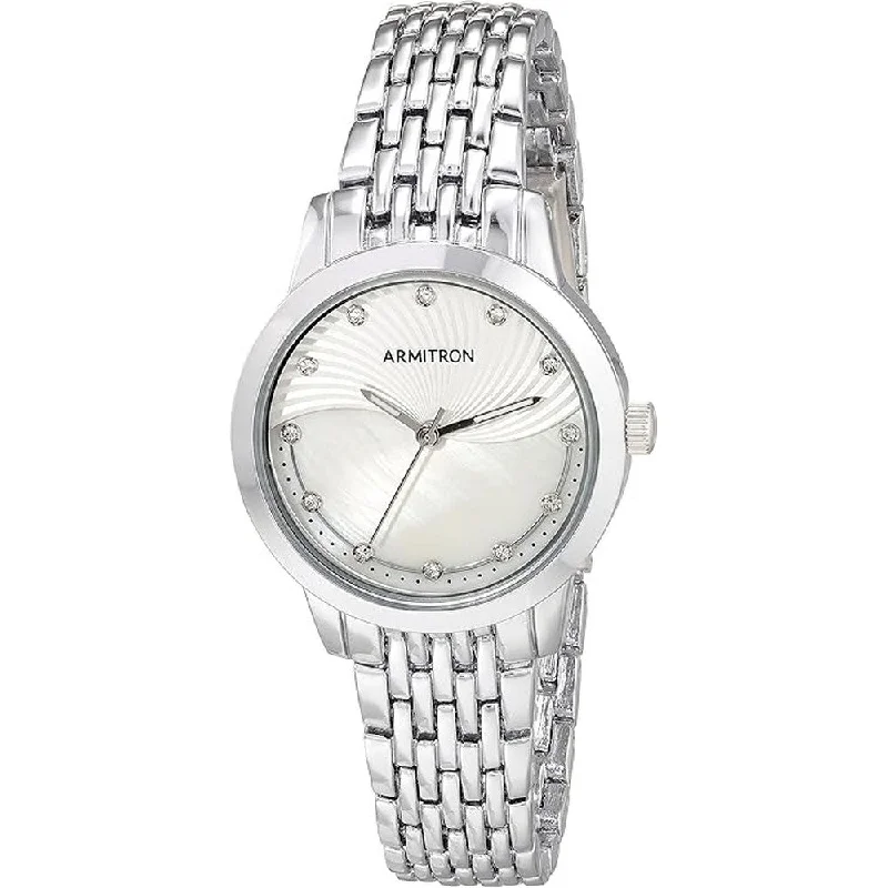 Armitron 75/5821 Genuine Crystal Accented Bracelet Women's Watch