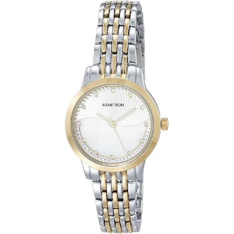 Armitron 75/5821 Genuine Crystal Accented Bracelet Women's Watch