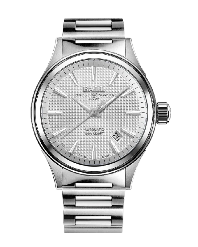 Ball Fireman Victory - NM2098C-S5J-SL- CLOUS DE PARIS - Silver