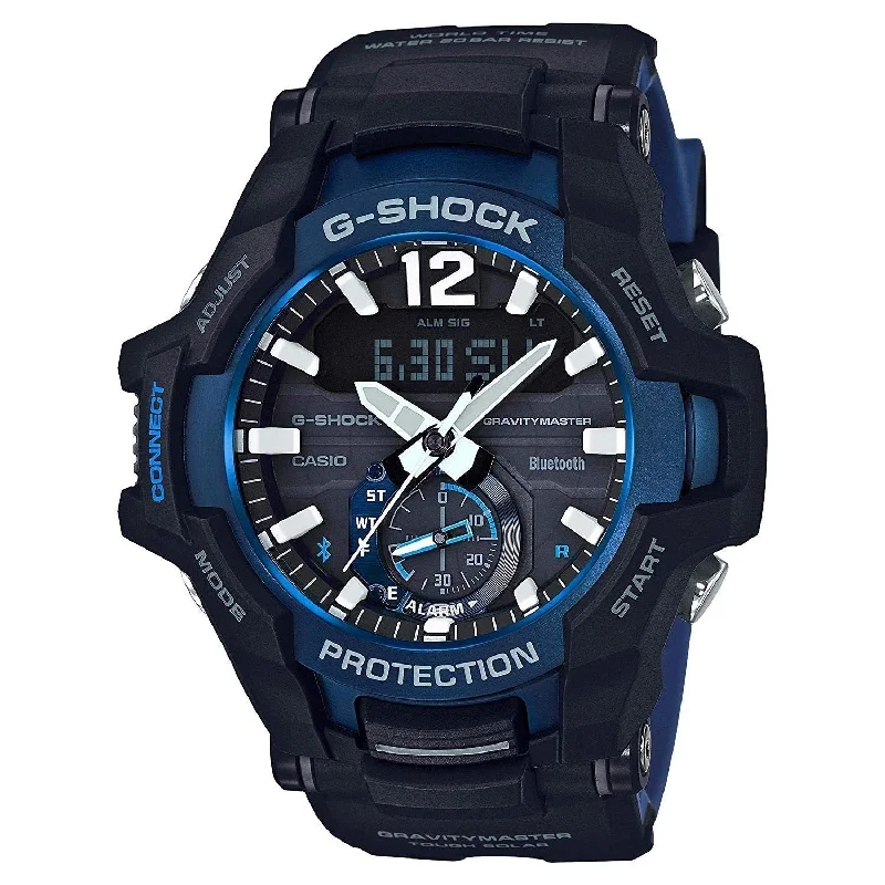 Casio Men's GRB100-1A2 G-Shock Black Resin Watch