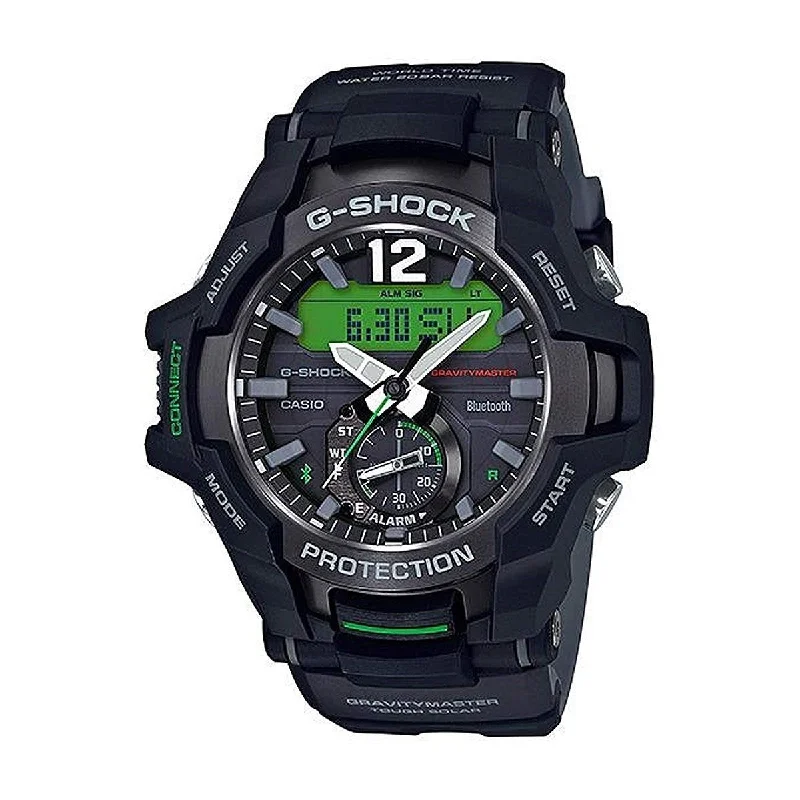 Casio Men's GRB100-1A3 G-Shock Black Resin Watch