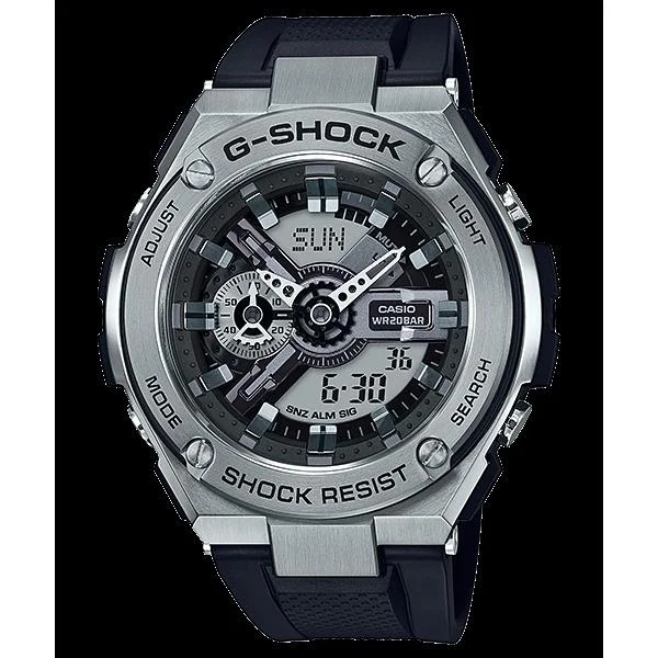 Casio Men's GST410-1A G-Shock Black Resin Watch