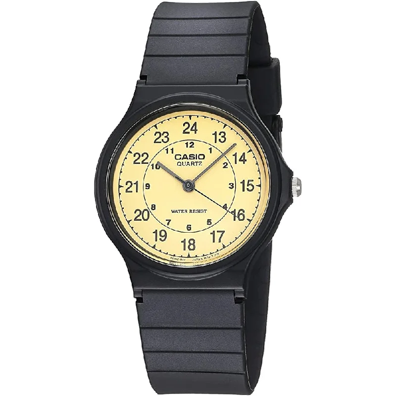 Casio Men's MQ24-9B Classic Black Resin Watch