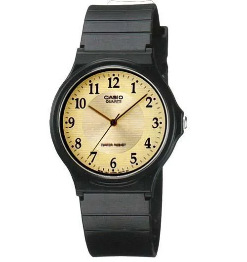 Casio Men's MQ24-9B3 Classic Black Resin Watch