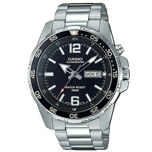 Casio Men's MTD1079D-1A2 Casio Stainless Steel Watch