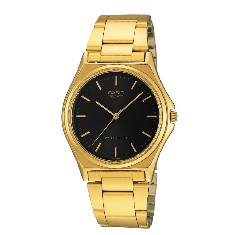 Casio Men's MTP-1130N-1A Classic Gold-Tone Stainless Steel Watch