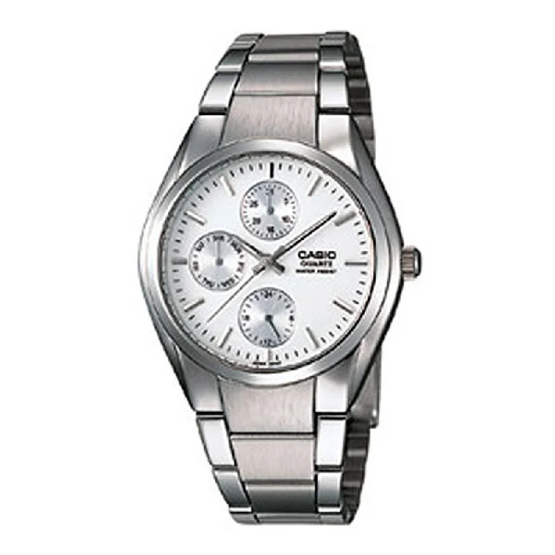 Casio Men's MTP-1191A-7A Quartz Chronograph Stainless Steel Watch