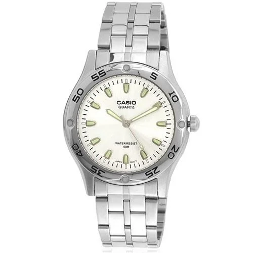 Casio Men's MTP-1243D-7A Classic Stainless Steel Watch