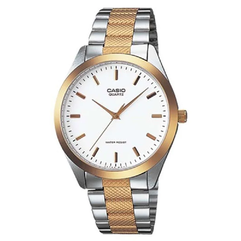 Casio Men's MTP-1274SG-7A Quartz Two-Tone Stainless Steel Watch