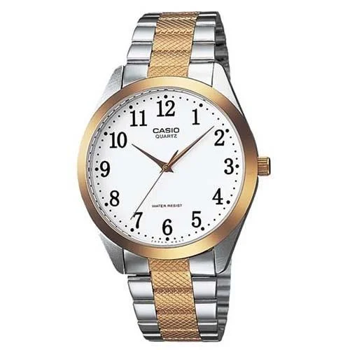 Casio Men's MTP-1274SG-7B Classic Two-Tone Stainless Steel Watch