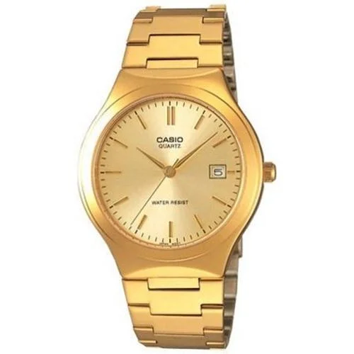 Casio Men's MTP-1275G-9A Classic Gold-Tone Stainless Steel Watch