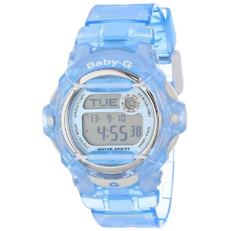 Casio Women's BG169R-2 Baby-G Blue Resin Watch