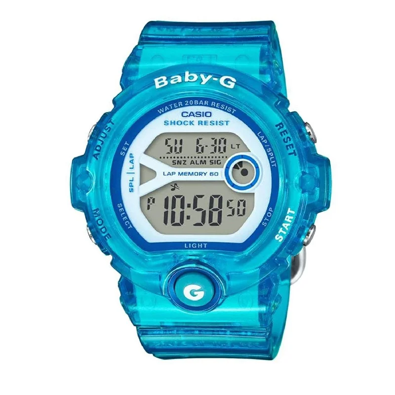 Casio Women's BG6903-2B G-Shock Baby-G Digital Blue Resin Watch