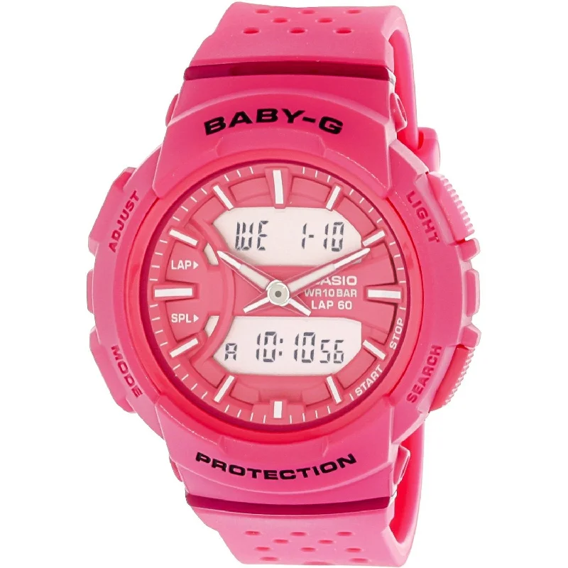 Casio Women's BGA240-4A Baby-G Pink Resin Watch