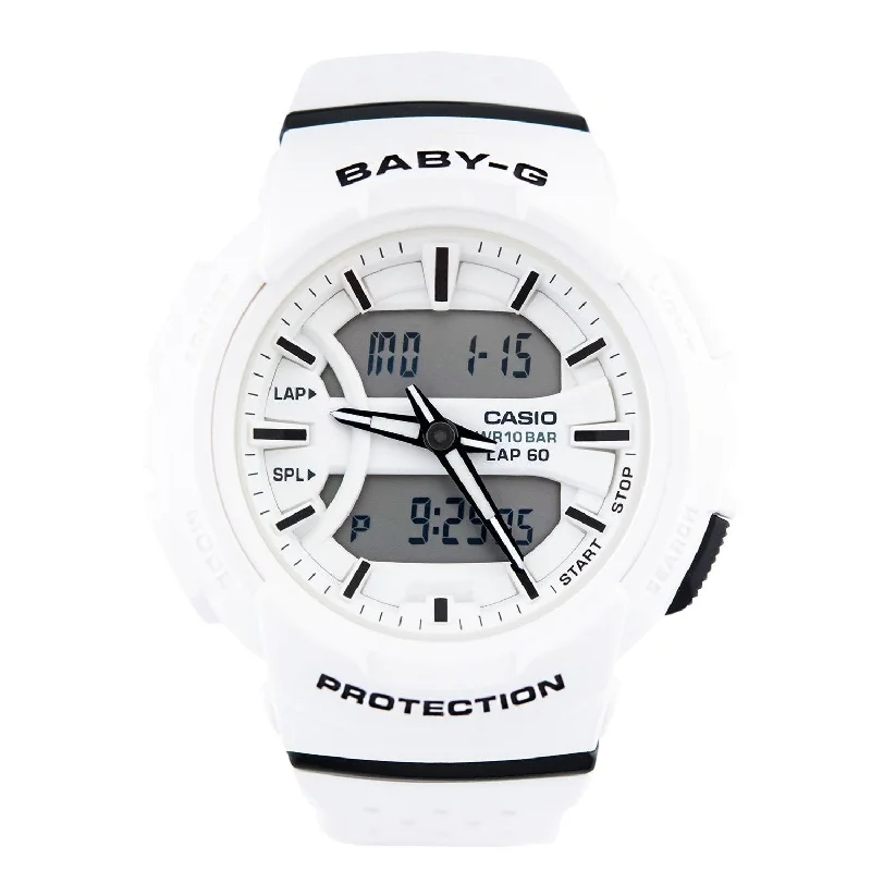 Casio Women's BGA240-7A Baby-G White Resin Watch