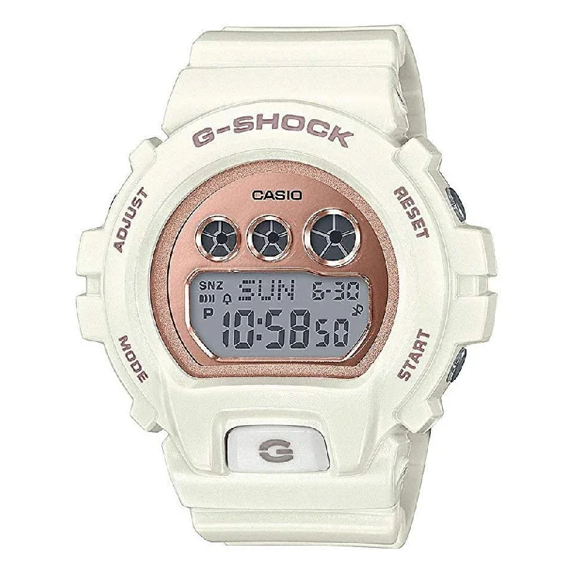 Casio Women's GMDS6900MC-7 G-Shock White Resin Watch