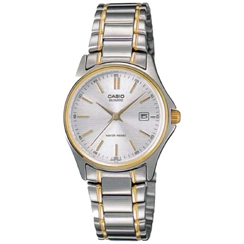 Casio Women's LTP-1183G-7A General Two-Tone Stainless Steel Watch