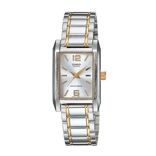 Casio Women's LTP-1235SG-7A Classic Two-Tone Stainless Steel Watch