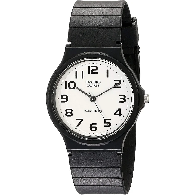 Casio Women's MQ24-7B Classic Black Resin Watch