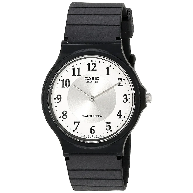 Casio Women's MQ24-7B3 Classic Black Resin Watch