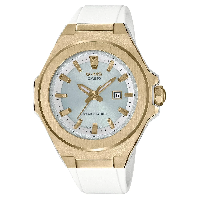 Casio Women's MSGS500G-7A Baby-G  G-MS White Resin Watch