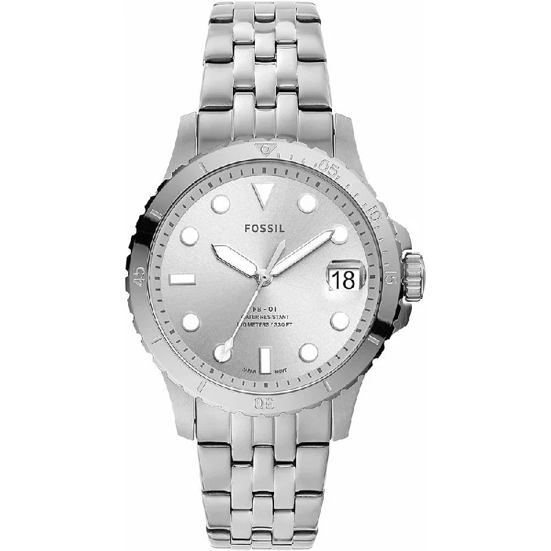 Fossil  ES4744 Dive Inspired Sports with Stainless Steel Women's Watch