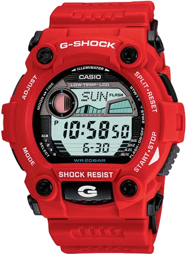 G-SHOCK RED TOUGH RESCUE DIGITAL G7900A-4