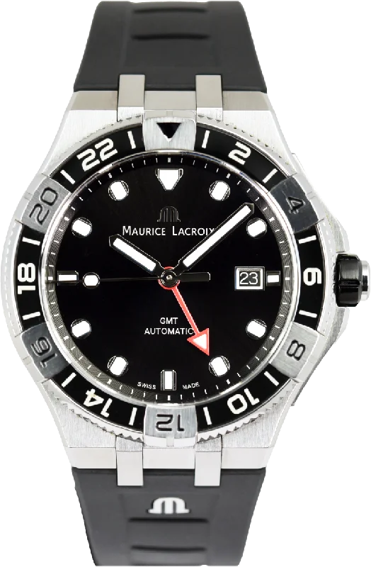 Maurice Lacroix Aikon Venturer GMT AI6158-SS001-330-2 (Pre-owned)