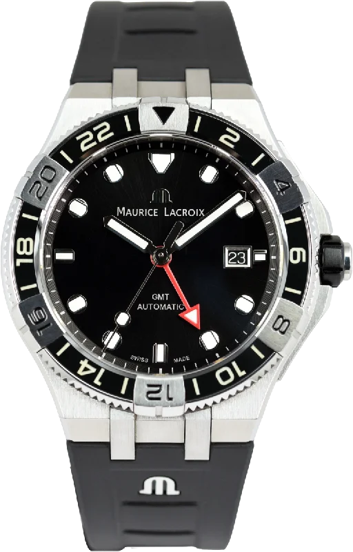 Maurice Lacroix Aikon Venturer GMT AI6158-SS00F-330-A (Pre-owned)