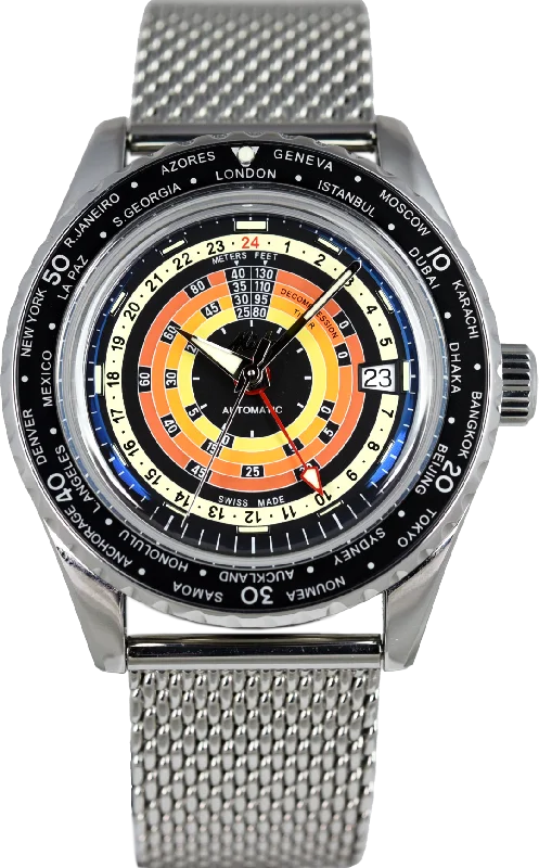 Mido Ocean Star Decompression Worldtimer M026.829.17.051.00 (Pre-owned)