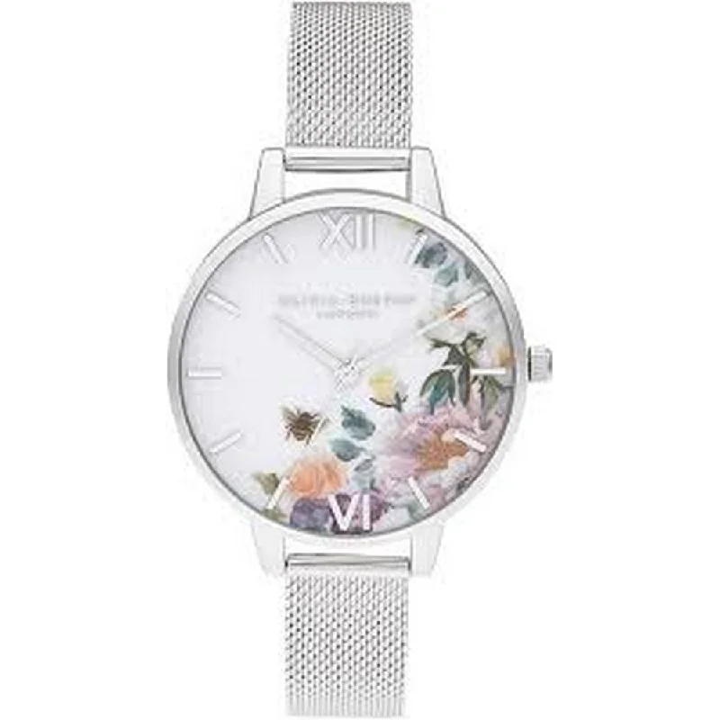 OLIVIA BURTON OB16EG136 Demi Silver Women's Mesh Watch