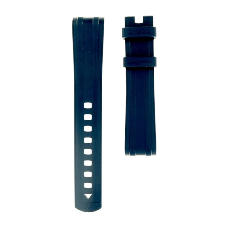 Omega Seamaster 20mm Blue Rubber Strap 032CVZ010127