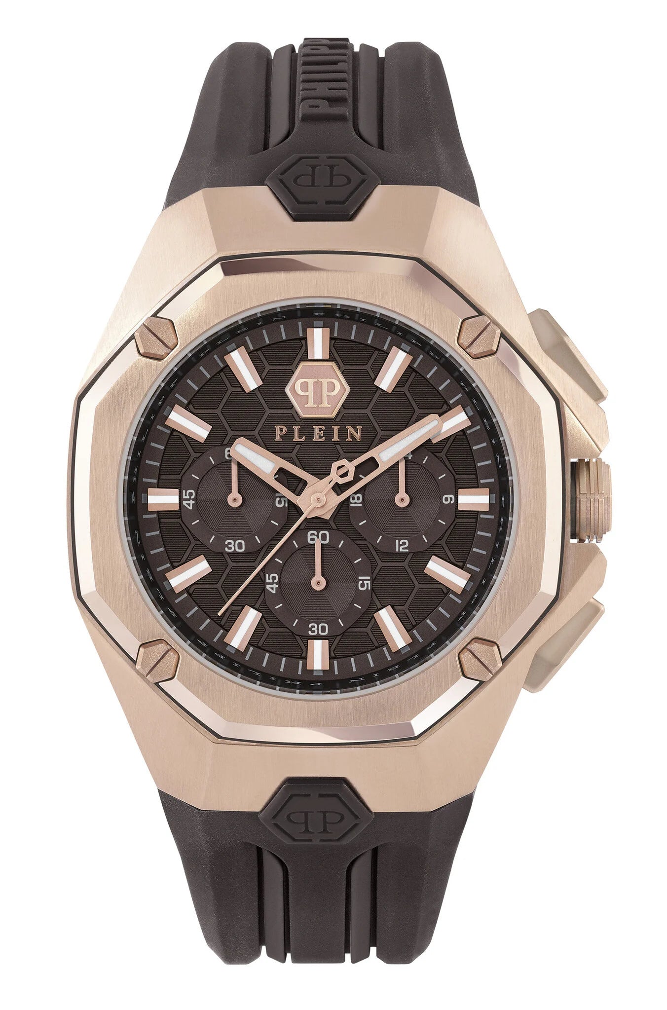 Philipp Plein Octagon Brown