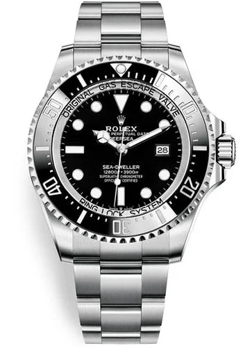 Rolex Deepsea Stainless Steel Black Dial & Ceramic Bezel Oyster Bracelet 136660 - New Release