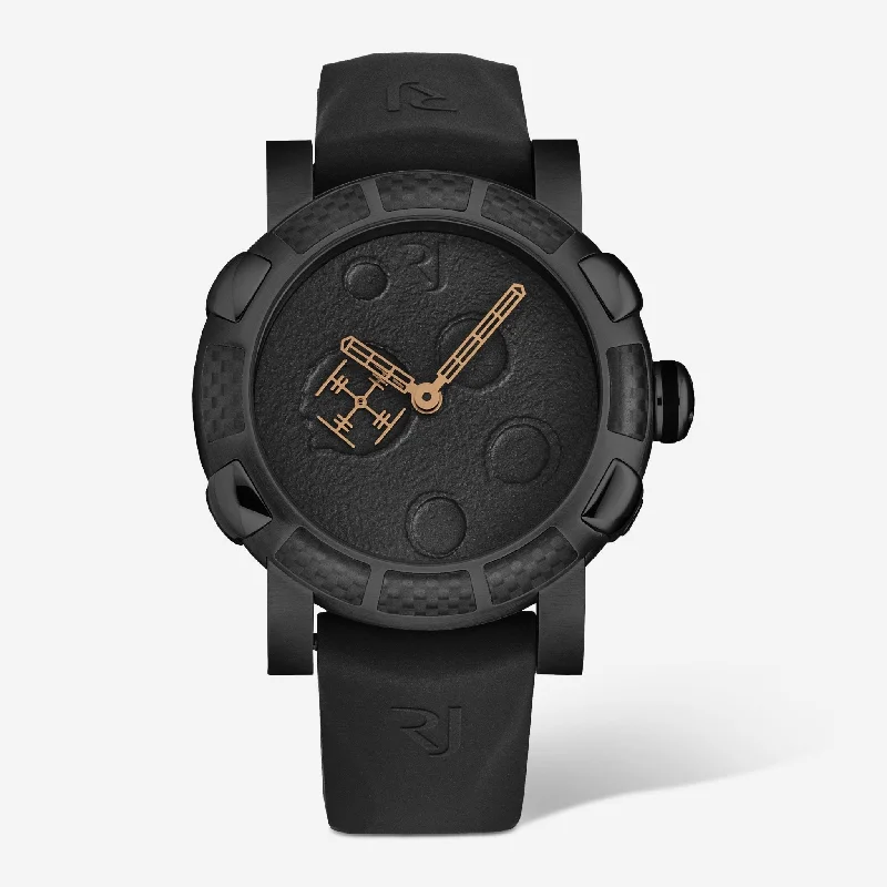 Romain Jerome Moon Dust Black Dial Automatic Men's Watch RJ.MD.AU.103.20