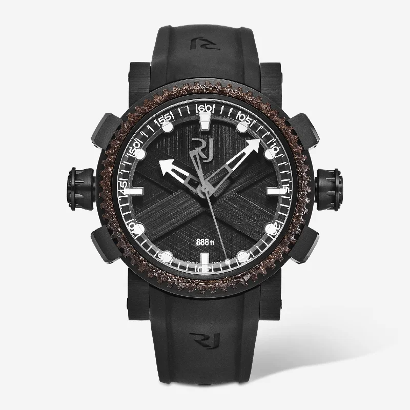 Romain Jerome Octopus Black Dial Automatic Men's Watch RJ.T.AU.DI.001.01