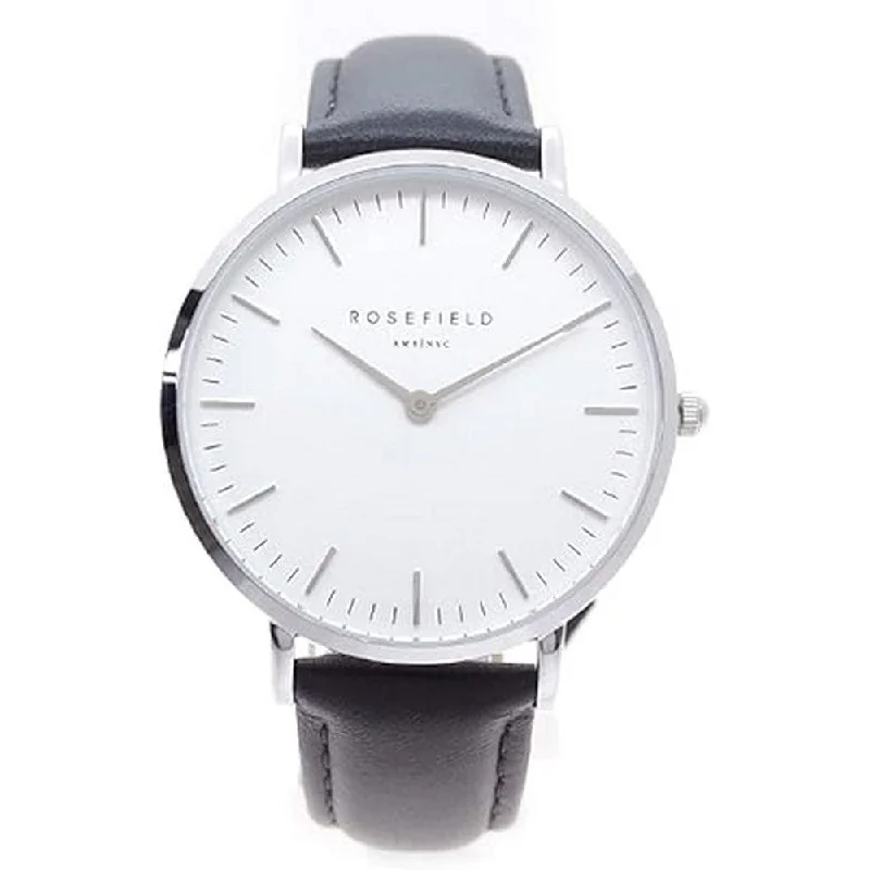 ROSEFIELD BWBLS-B2 The Bowery White Black Women's watch