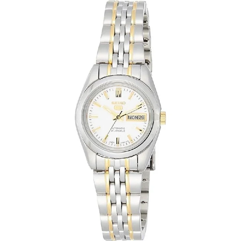 seiko Women's Quartz Watch, Analog Display and Stainless Steel Strap SYMA35K1