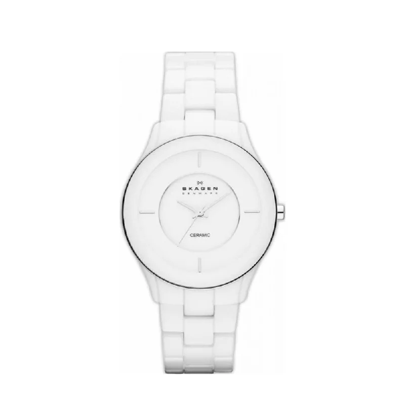 SKAGEN SKW2066 Amalie Analogue White Dial Women's Watch